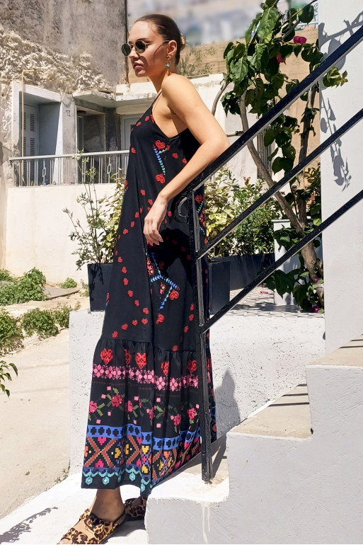 AGAPI  DRESS (BLACK)