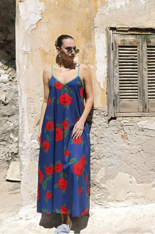 ANNITA DRESS (BLUE)