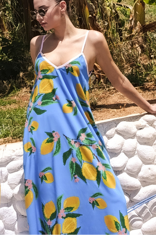 ANNITA DRESS (LEMONS)