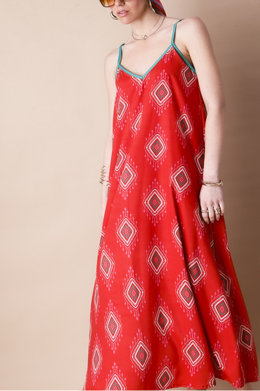 ANNITA DRESS (RED)