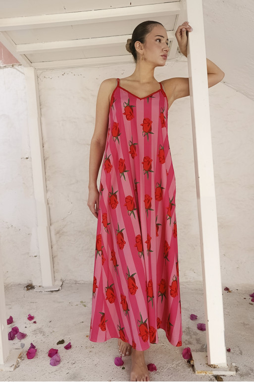 ANNITA DRESS (STRIPES)