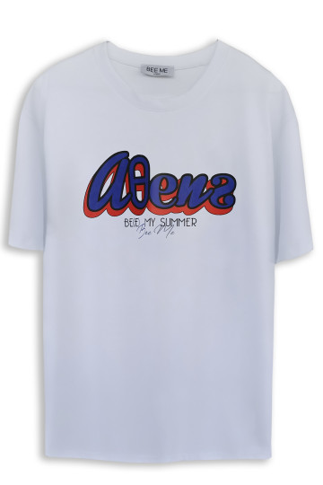 T-SHIRT ΑΘΕΝS (WHITE)