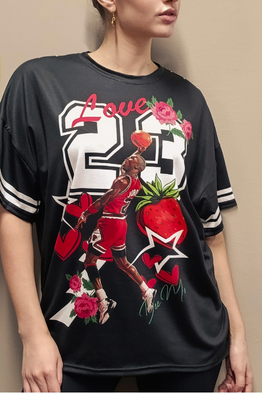 T-SHIRT BULLS (BLACK)