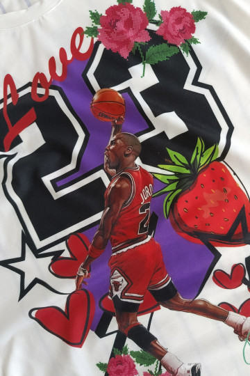 T-SHIRT BULLS (WHITE)