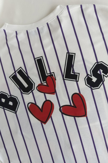 T-SHIRT BULLS (WHITE)