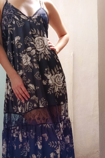 MELTEMI  DRESS (BLACK)