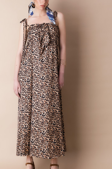 MONICA DRESS (LEOPARD)
