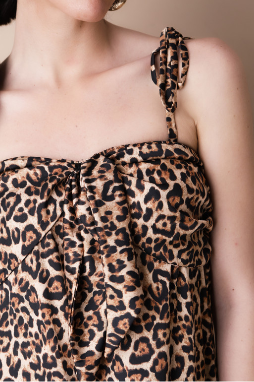 MONICA DRESS (LEOPARD)