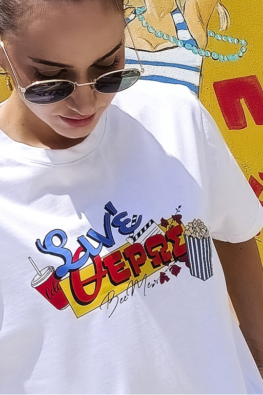 T-SHIRT ΣΙΝΕ (WHITE)