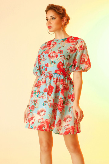 CHIARA  (LIGHT BLUE) dress