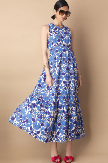 LUCIA DRESS (BLUE)