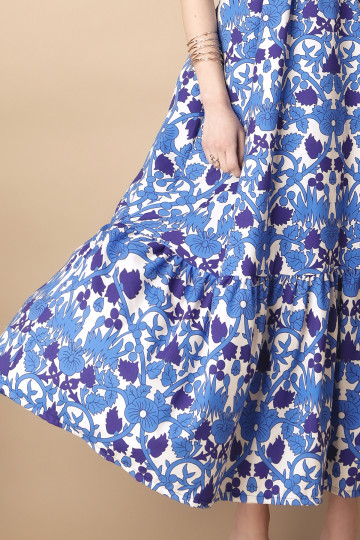 LUCIA DRESS (BLUE)