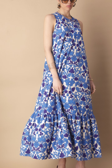 LUCIA DRESS (BLUE)