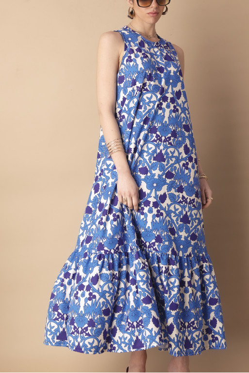 LUCIA DRESS (BLUE)