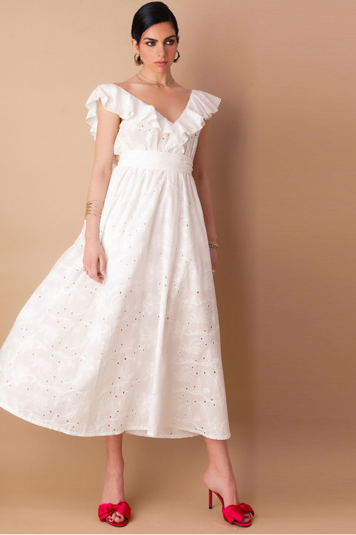 LUISA DRESS (WHITE)