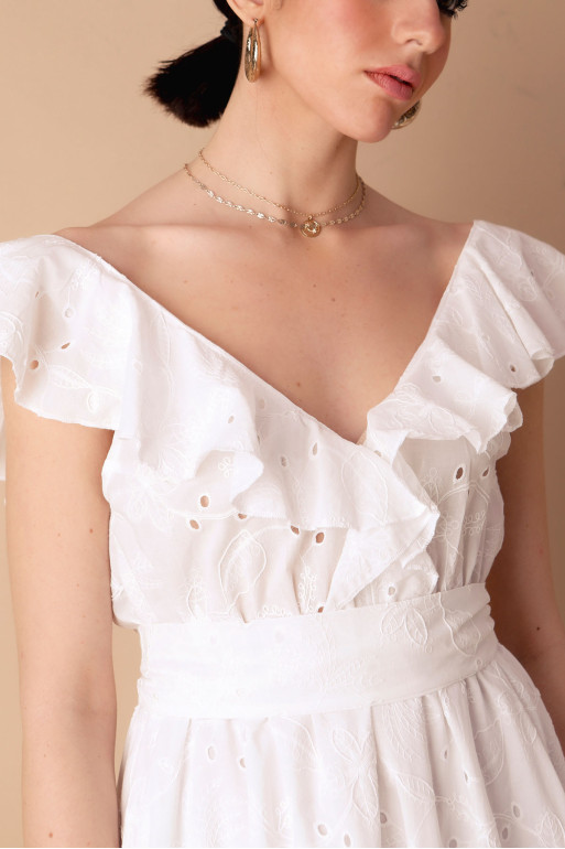 LUISA DRESS (WHITE)