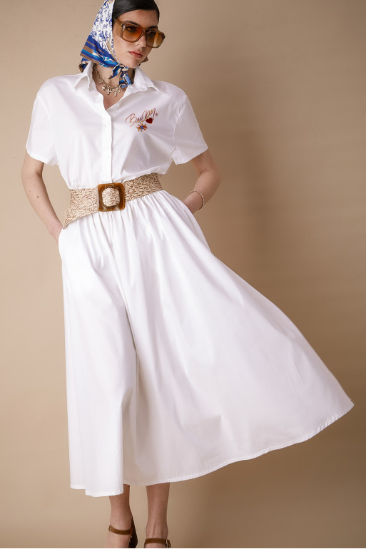 LIDIA  SKIRT (WHITE)