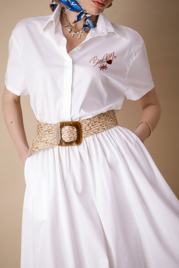 LIDIA  SKIRT (WHITE)