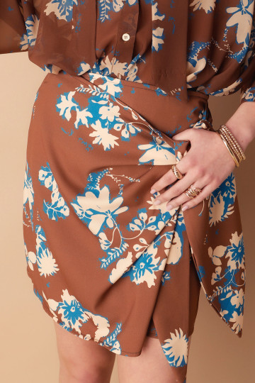 ORNELLA  (BROWN) skirt