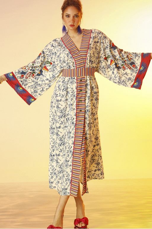 PATRIZIA (BLUE) dress/kimono