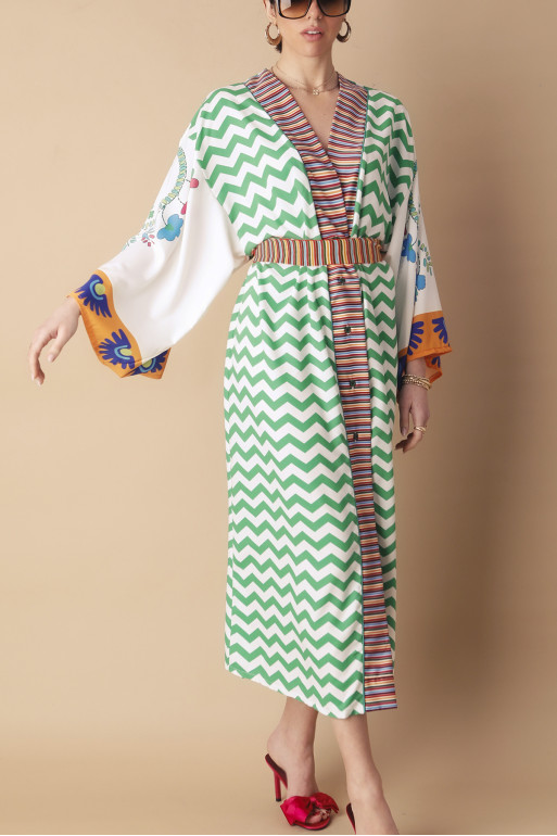 PATRIZIA (GREEN) dress/kimono