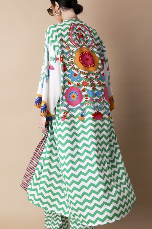 PATRIZIA (GREEN) dress/kimono
