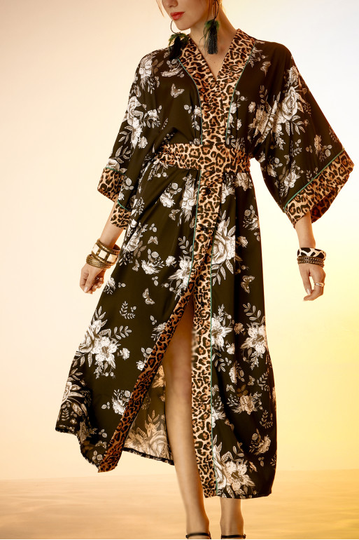 ROMINA (BLACK) dress/kimono
