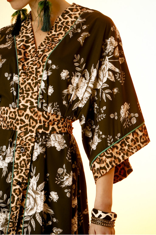 ROMINA (BLACK) dress/kimono