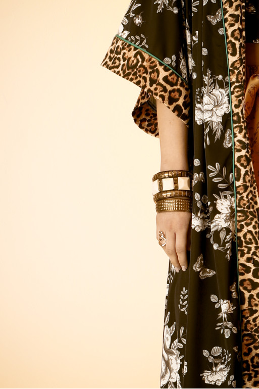 ROMINA (BLACK) dress/kimono