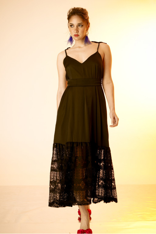 SILVIA DRESS (BLACK)