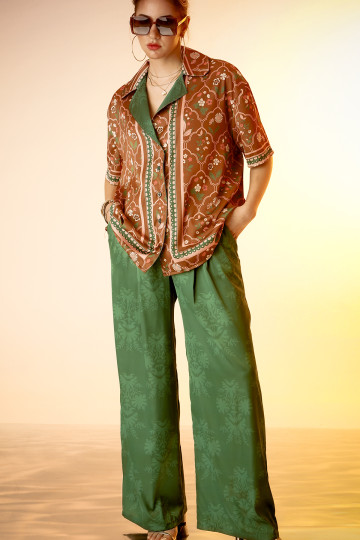 DIANA SHIRT (BROWN)